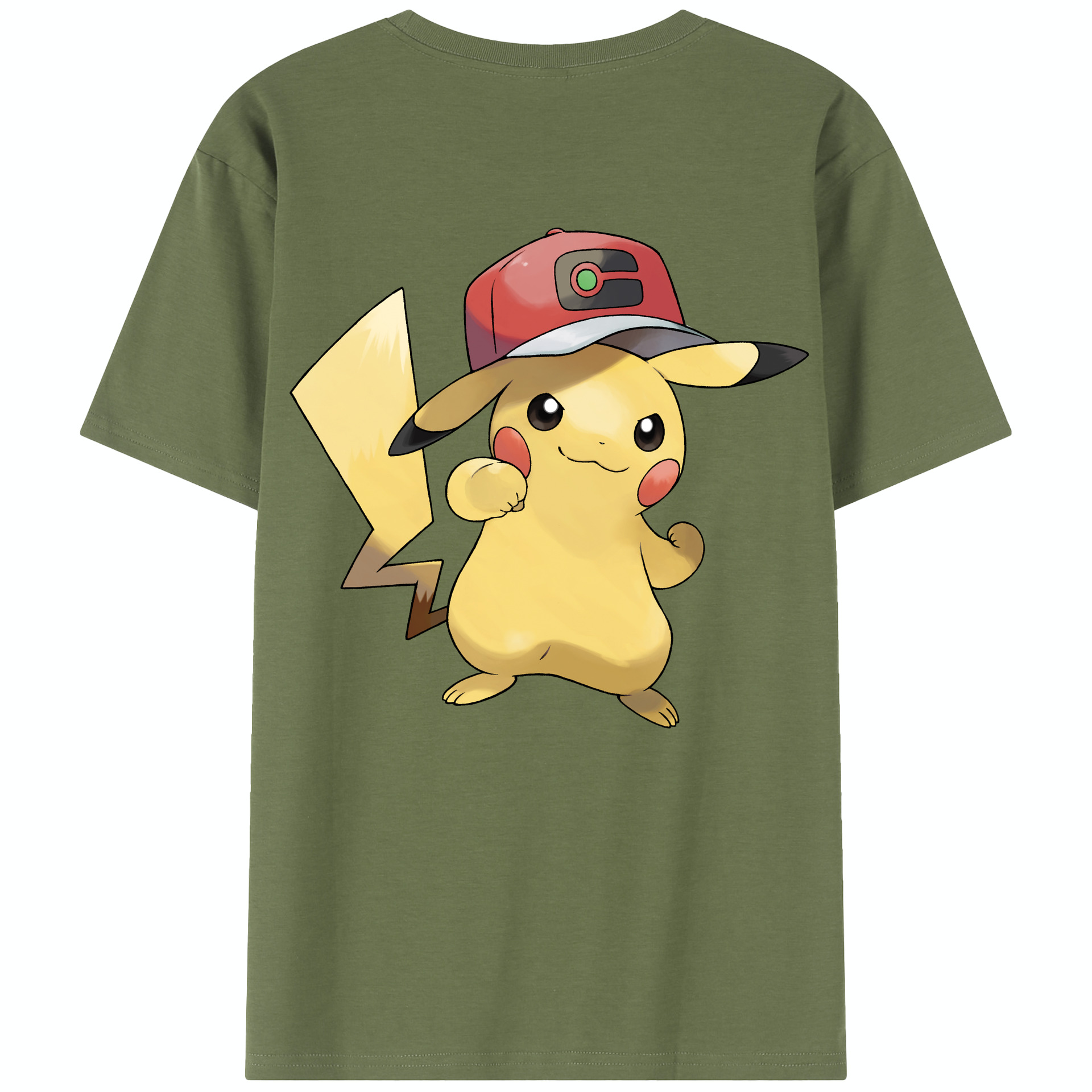 （画像用） ポケットモンスター Pokémon 綿100％半袖Tシャツ（背面プリント）